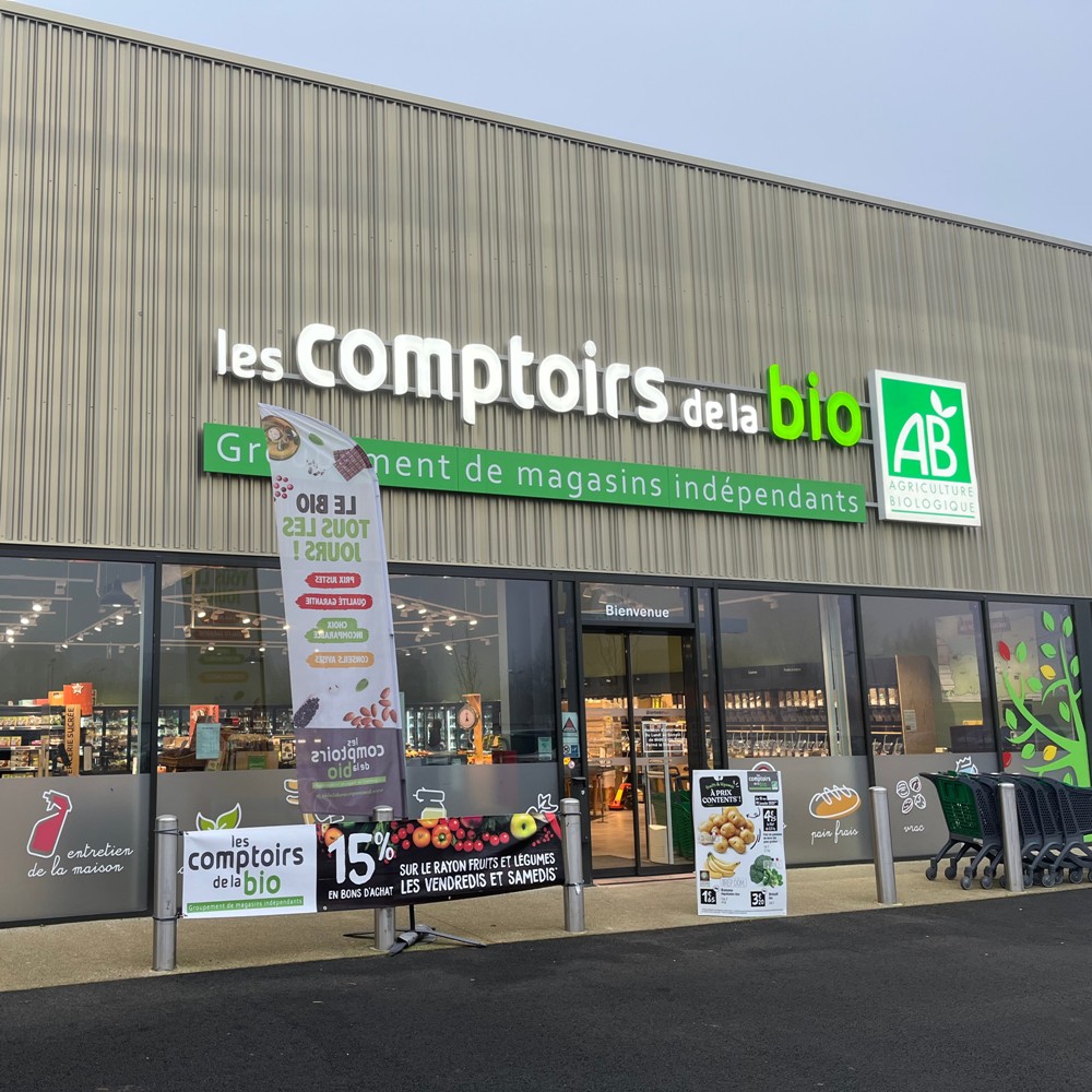 Les comptoirs de la bio